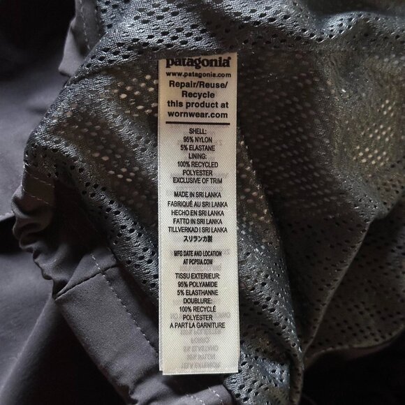 nwt patagonia isthmus black jacket - Picture 7 of 7